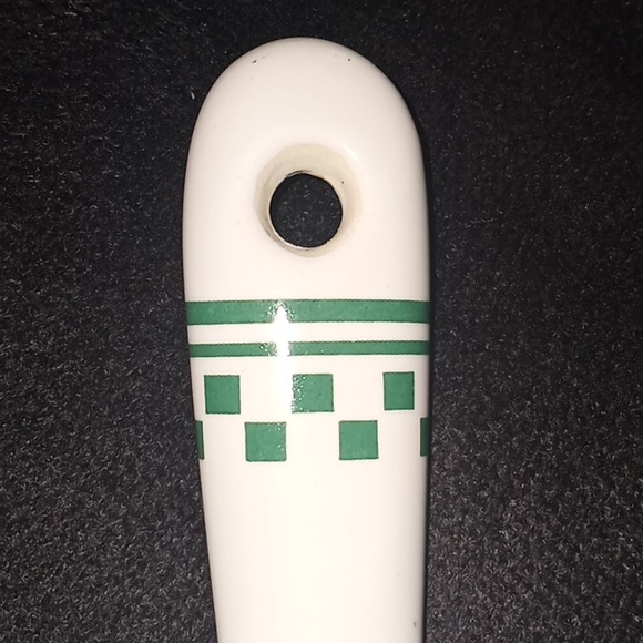 Vintage S.H.I. Porcelain Floral Pie Cake Cutter Serving Utensil Made in Japan - Picture 3 of 7